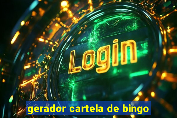 gerador cartela de bingo